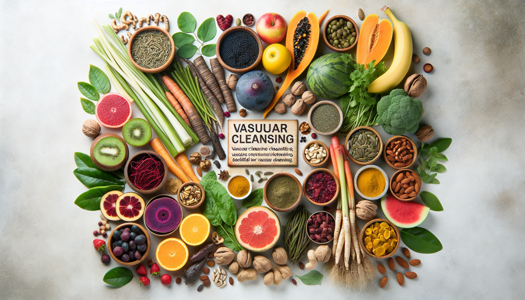 혈관 청소에 도움이 되는 허브와 자연식품 -첫번째