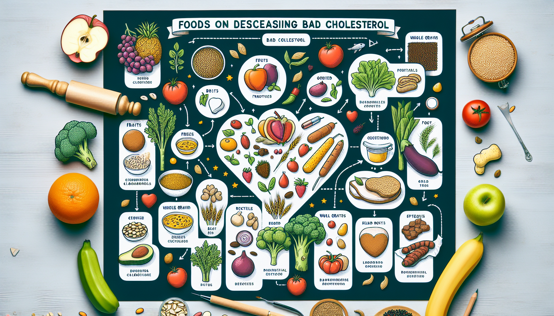 나쁜 콜레스테롤 줄이는 식단 -첫번째