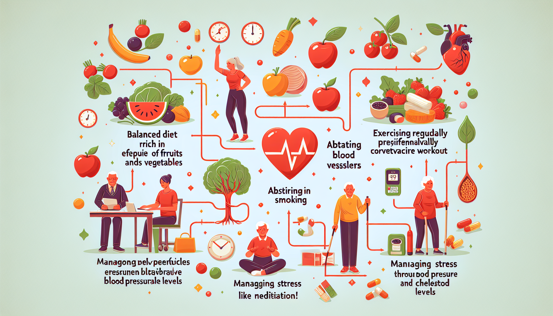 혈관 노화 늦추는 습관 -첫번째