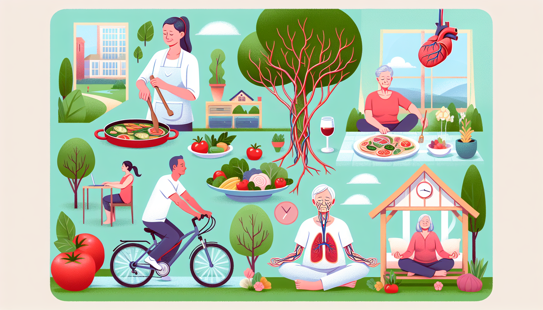 혈관 노화 늦추는 습관 -두번째