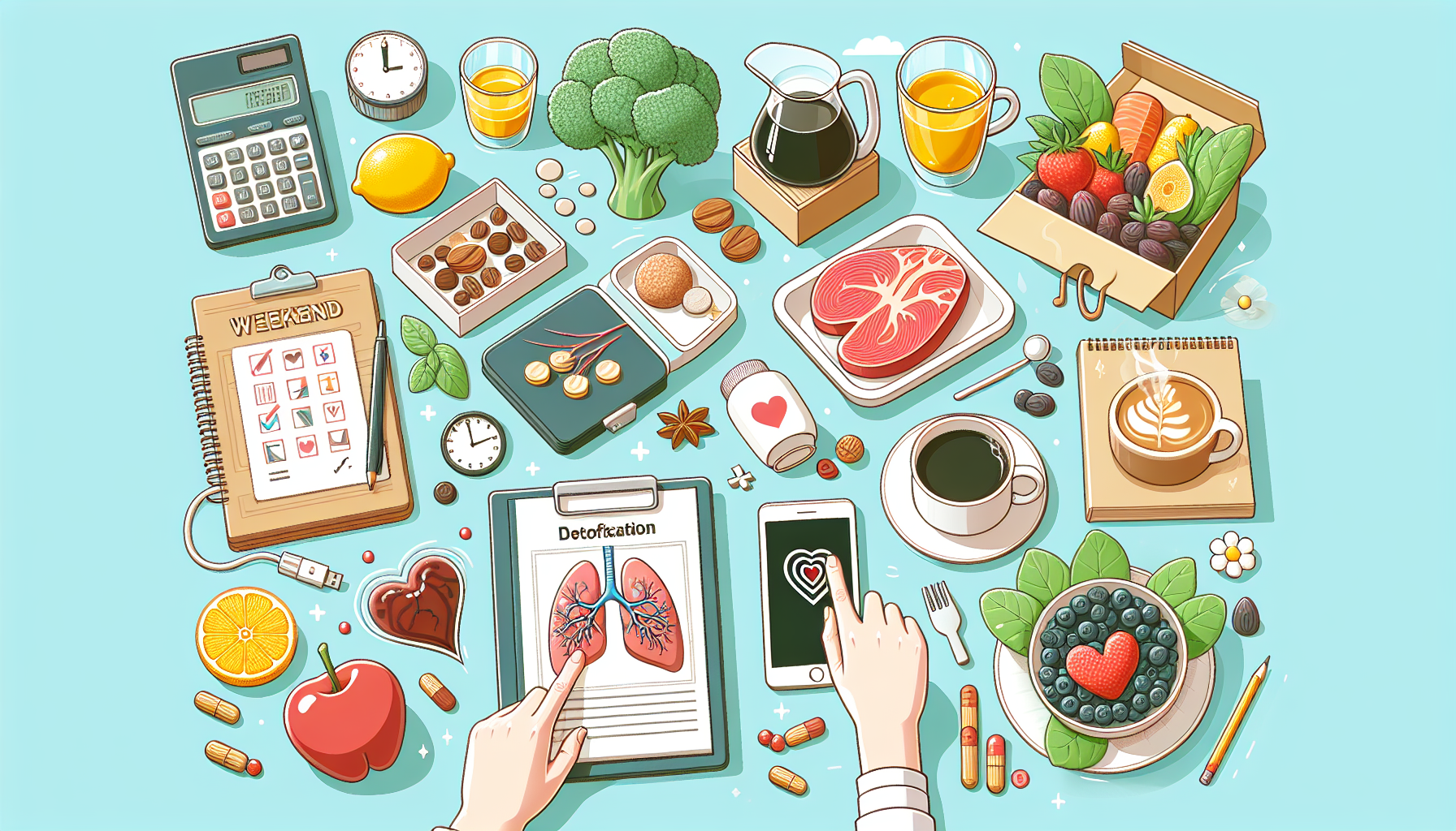  혈관 데톡스에 효과적인 주말 플랜 -첫번째