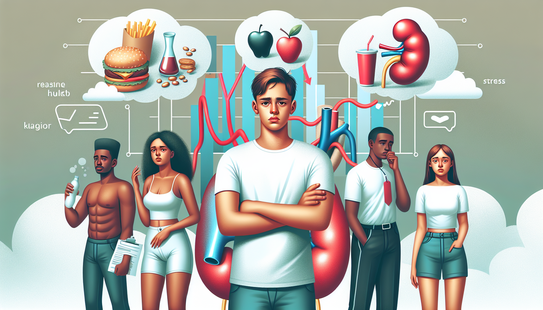 젊은 세대에서 신장병이 증가하는 이유 -첫번째