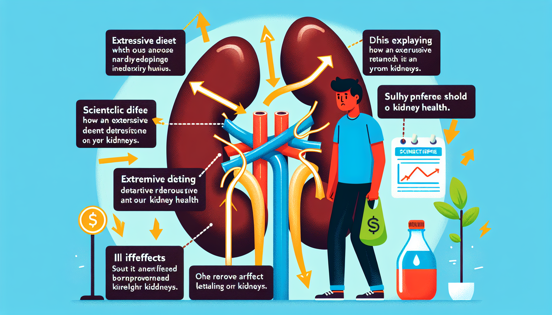 과도한 다이어트가 신장을 나빠지게 하는 과학적 원리-첫번째