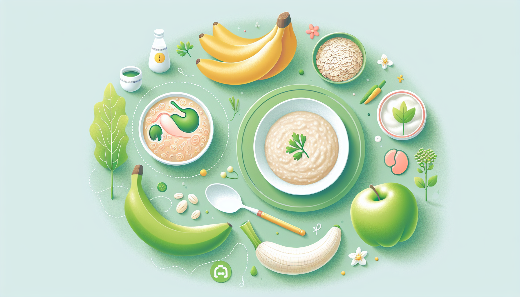 위염 완화에 효과적인 부드러운 식단-첫번째