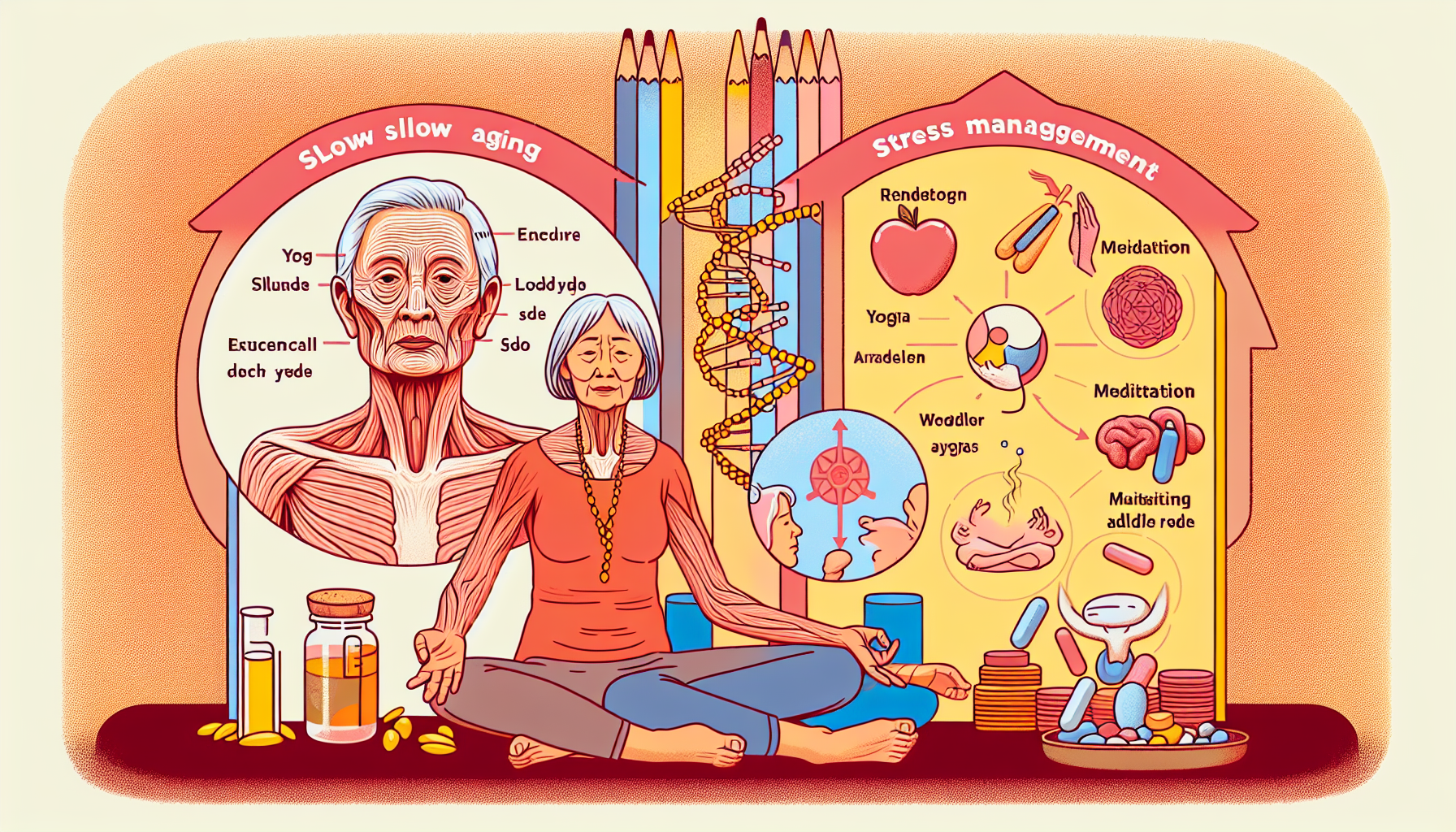 저속노화와 스트레스 관리 방법-첫번째