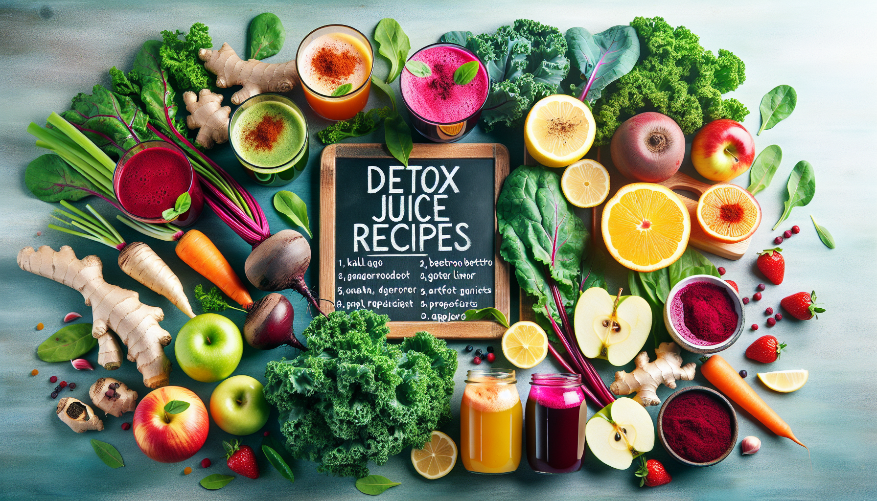 장 건강에 좋은 해독 주스 레시피 모음 -두번째