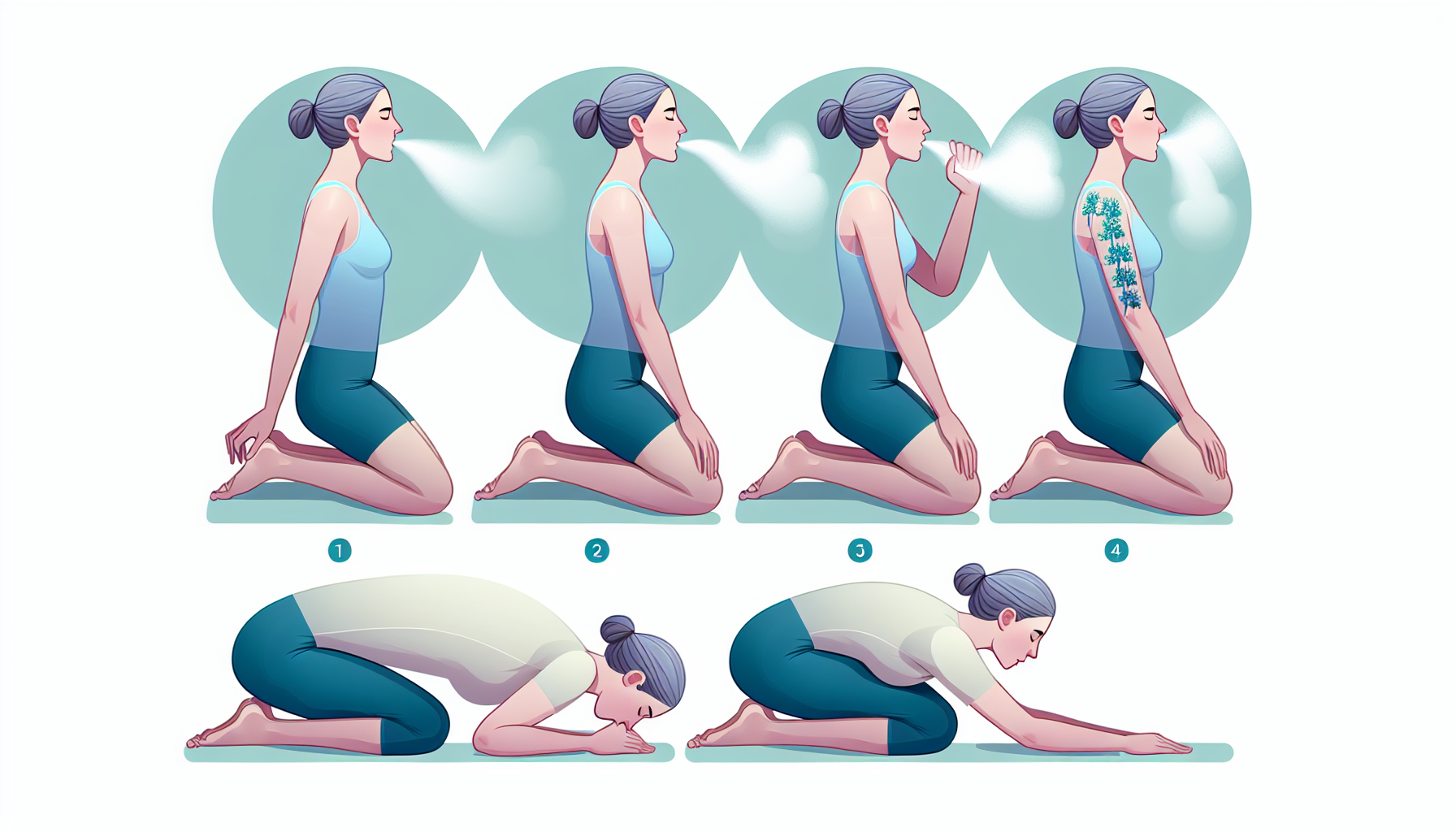 집에서 따라하는 폐청소 호흡 운동법-첫번째