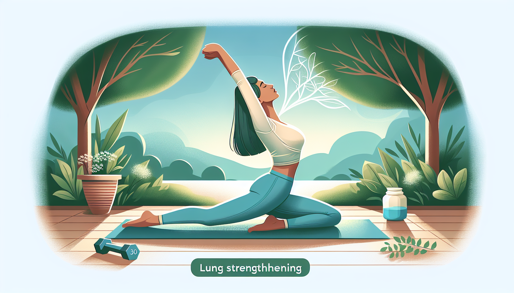 숨쉬기가 편해지는 폐 기능 강화 스트레칭 -첫번째